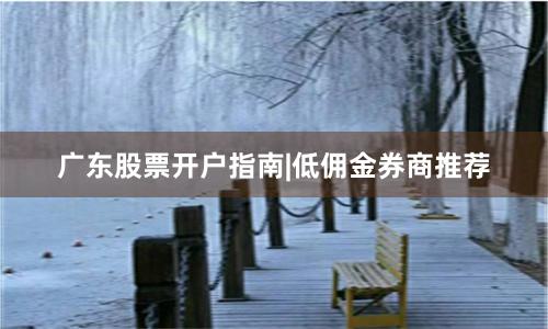 广东股票开户指南|低佣金券商推荐